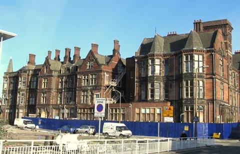 The Edwardian wing of the former Jessop Hospital 