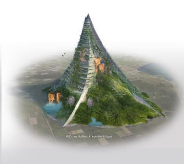 Concept for Dutch mountain by Hoffers & Kruger