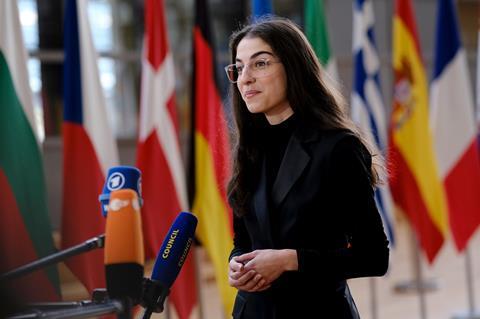 Sweden’s climate minister, Romina Pourmokhtari