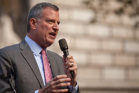 Mayor of New York Bill de Blasio