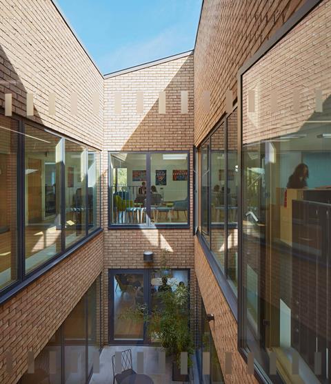 Mitchinsons Day House at King's School in Canterbury, by Walters & Cohen Architects