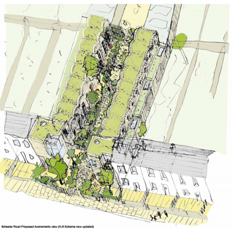 Peter Barber Architects' Ilchester Street scheme