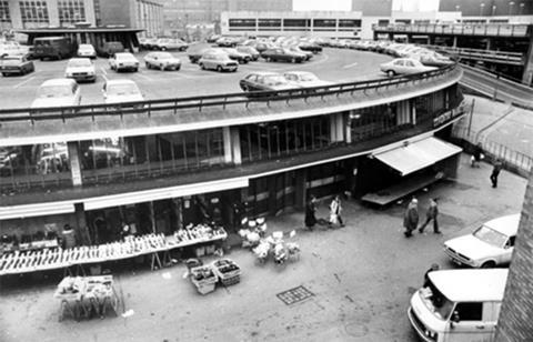 Historic photograph of Coventry Market
