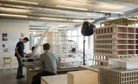 David Chipperfield Architects' London office. The practice has projects all over the world