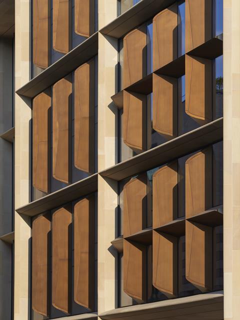 383 bloomberg exterior facade detail north 02