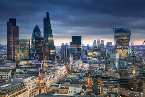 City of London skyline