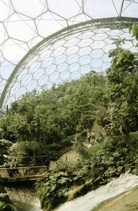 Eden Project, Bodelva, Cornwall © Jonathan Makepeace, RIBA Collections