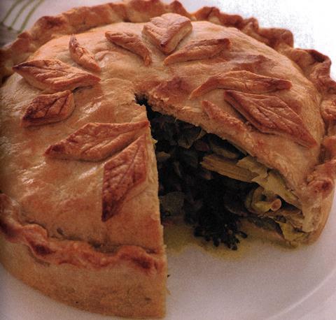 HTA's Italian vegetable pie