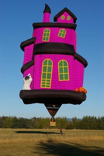 Hot air balloon house