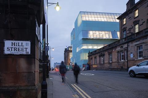 Steven Holl's Reid Building at Glasgow School of Art