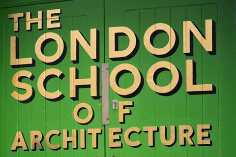 LSA © The London School of Architecture reduced