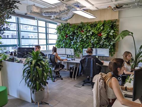 Plants in the workplace credit Benholm Group