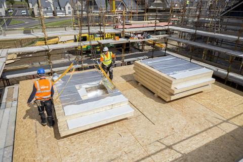 STA Loading first floor walls