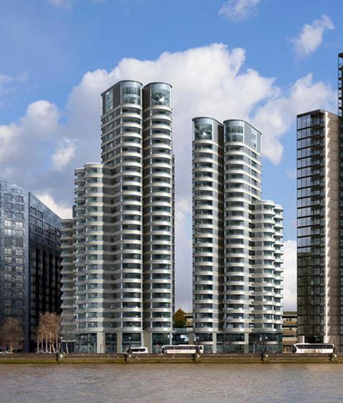 Foster & Partners' Corniche; EPR Architects The Dumont and EPR and RSHP's Merano.