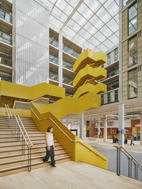 Temple Quarter EC stairs