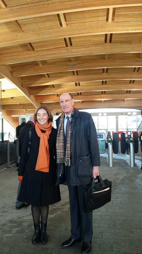 Sadie Morgan and John Armitt visit Bexley in the Thames Estuary