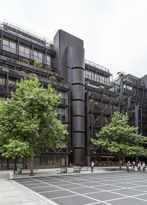 1 Finsbury Avenue Broadgate by Peter Foggo at Arup Associates