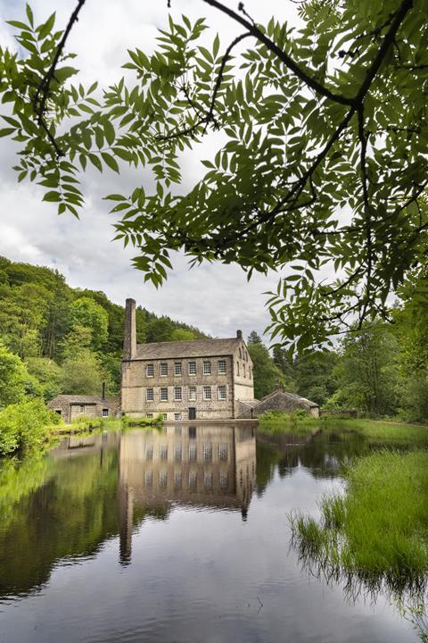 Gibson Mill, at Hardcastle Crags, West Yorkshire. The National Trust and architect EcoArc carried out a sympathtic refit that has left the visitor centre completely self-sufficient in terms of energy, heat and waste materials.