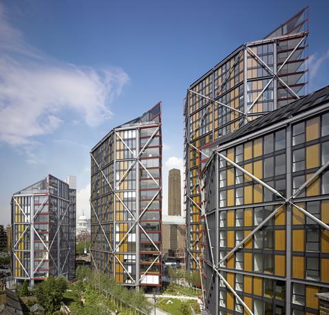 NEO Bankside housing by RSHP