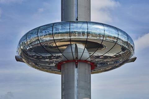 British Airways i360, Brighton, by Marks Barfield Architects