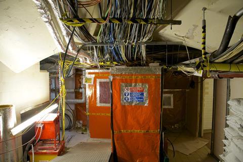 Dilapidated condition of palace of westminster one of biggest problems is asbestos throughout building c uk parliament