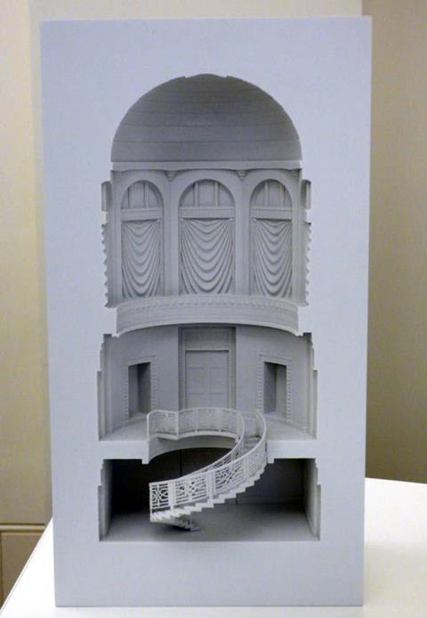 And Stanhope Gate's model accepted by the Royal Academy