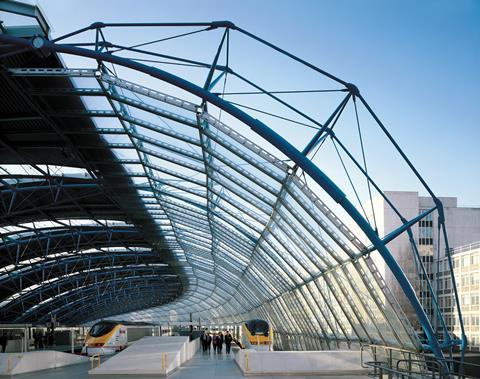 International Terminal Waterloo by Nicholas Grimshaw