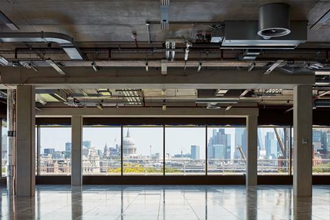 76 Upper Ground finished office floor
