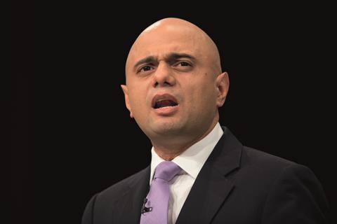 Sajid javid © alamy