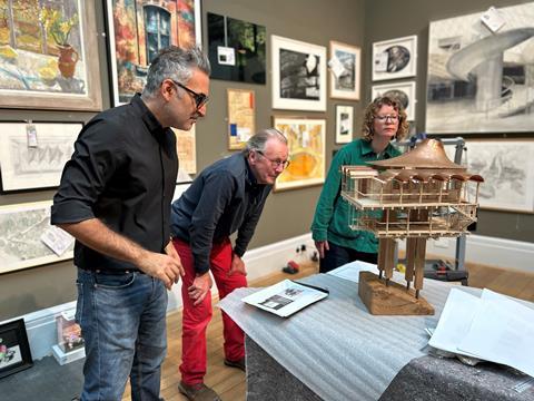 Judging day in the Methuen Gallery 10.09.24