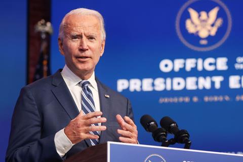 Joe Biden总统shutterstock_1855045270