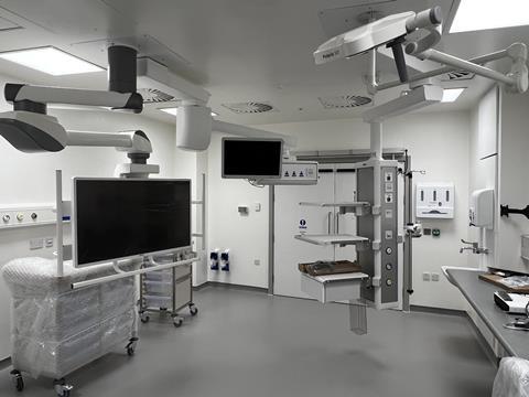 Oak cancer centre diagnostics room