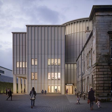 1485 Dunard Centre_06_Northern approach from St Andrews Sq_2021 redesign_David Chipperfield Architects