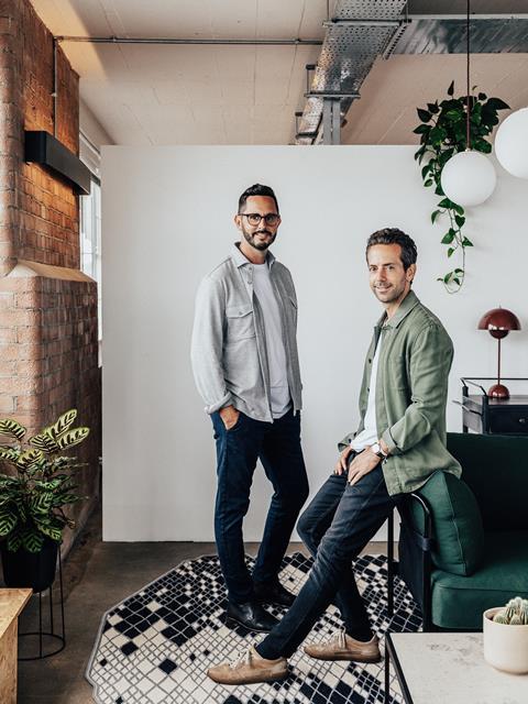 L-R Daniel Baliti, Jeremy Spencer - Vabel founders
