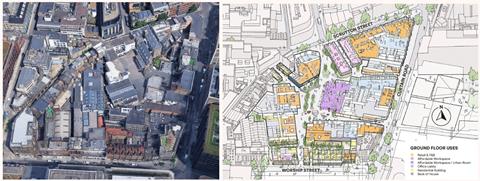 Current and proposed block structure