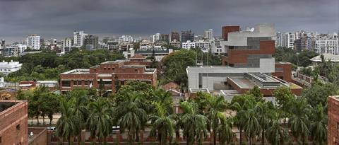 Panoramic view - Combined French and German embassy in Dhaka, Bangladesh by Stephane Paumier - SPA Design