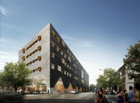 Cardiff University - six-storey building designed by Adjaye Associates in conjunction with Stride Treglown