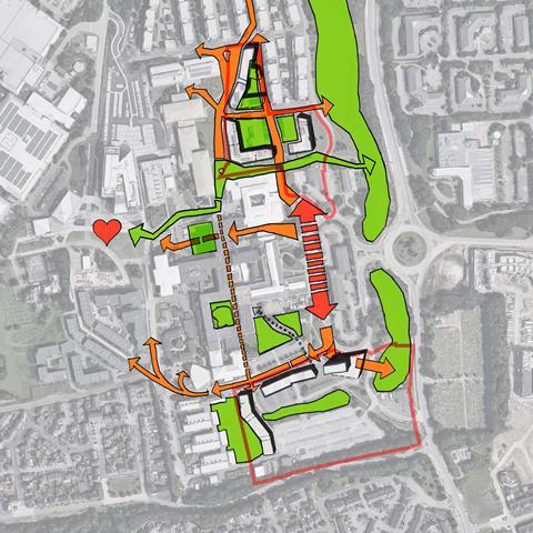 26_UWE both sites - concept, Stride Treglown