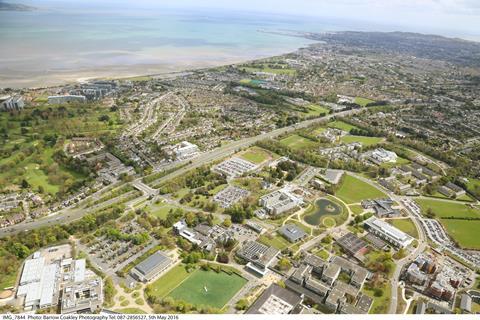 Belfield Core Campus and the surrounding area