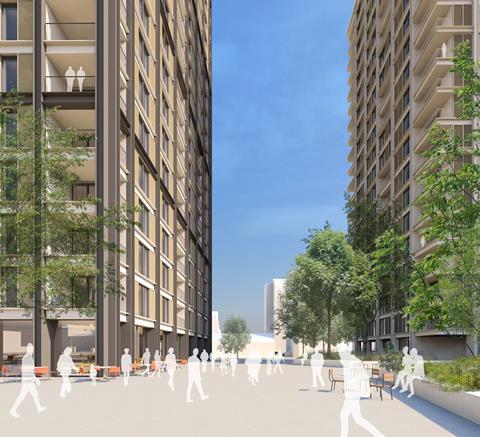 AHMM Croydon scheme for HUB