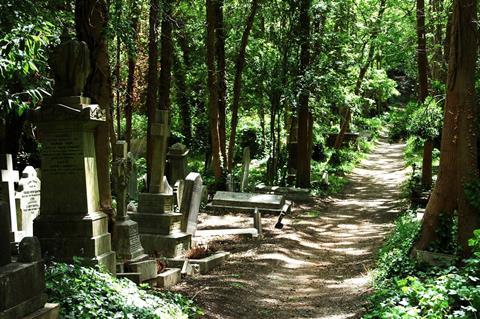 Caruso St John among finalists for Highgate Cemetery competition