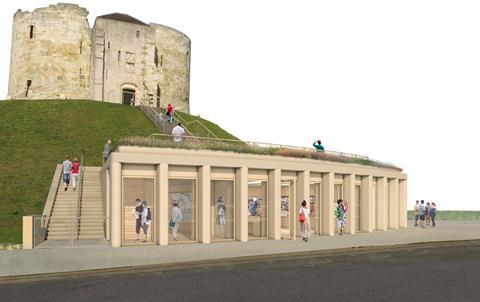 The Clifford's Tower visitor centre