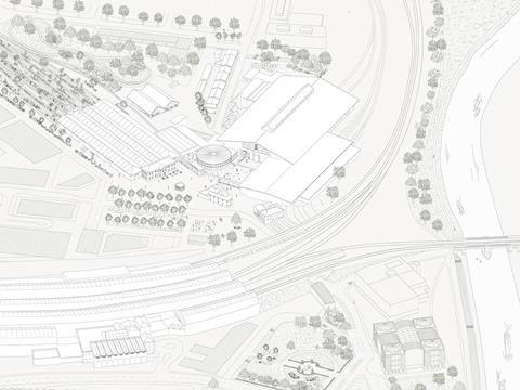 National Railway Museum winning concept by Feilden Fowles_03_Axonometric