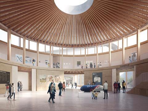 National Railway Museum winning concept by Feilden Fowles_02_Central_Hall