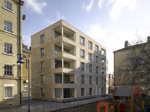 Darbishire Place housing in London by Niall McLaughlin Architects