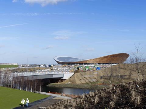 Olympic velodrome by Hopkins Architects