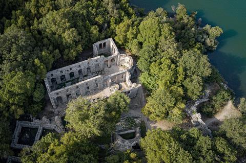 Butrint National Park_Remains of the Great Basilica in Butrint's ancient city_©Albanian-American Development Foundation