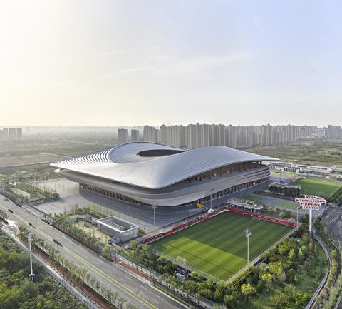 07_ZHA_Xi'an International Football Centre_©Hufton+Crow