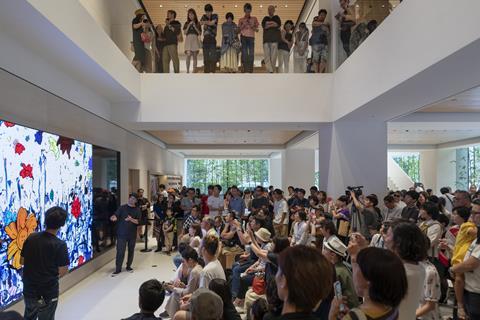 Foster & Partners' Apple Marunouchi store in Tokyo