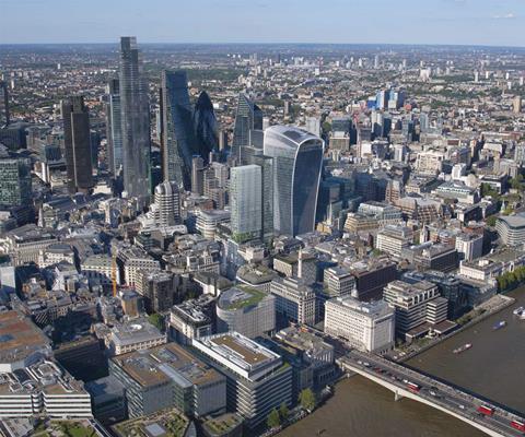 Fletcher Priest proposal for 55 Gracechurch Street office tower in City of London 1